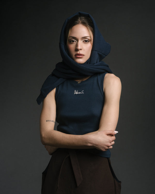 La TANK TOP azul marino