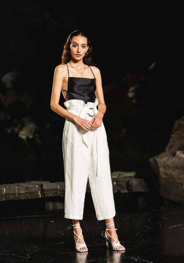 Bibiana The Linen Paper Pants